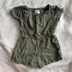 Old Navy Green Romper